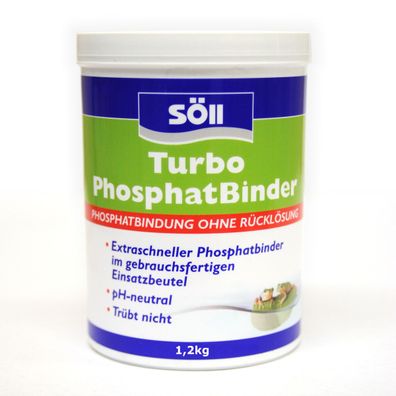 Söll - Turbo Phosphatbinder 1,2kg für 50.000 Liter Wasser - 17096 - 82710