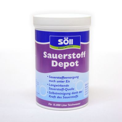 Söll - Sauerstoff Depot Tabs 30 Stück für 15.000 Liter Wasser - 17242 - 82716
