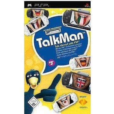 Talkman mit der PSP im Ausland sprechen (Sony PSP 2006) NEU mit Anleitung ohne MICRO