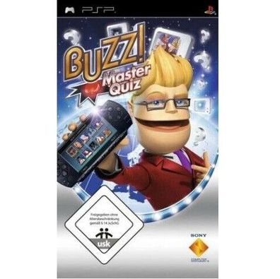 Buzz! Master Quiz (Sony PSP 2008) NEU mit Anleitung