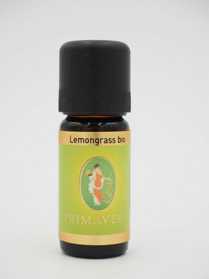 Primavera Lemongrass bio 10ml ätherisches Öl naturreine Qualität