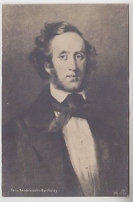63036 Ak Felix Mendelssohn Bartholdy Komponist um 1900