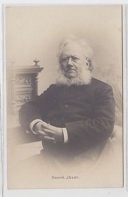 62744 Ak Henrik Johan Ibsen norwegischer Schriftsteller um 1900