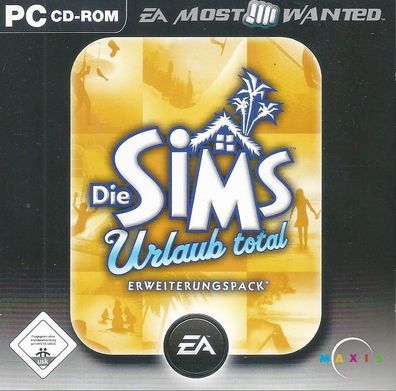 Die Sims: Urlaub total - Erweiterungspack (2007) EA Most Wanted / PC CD-ROM