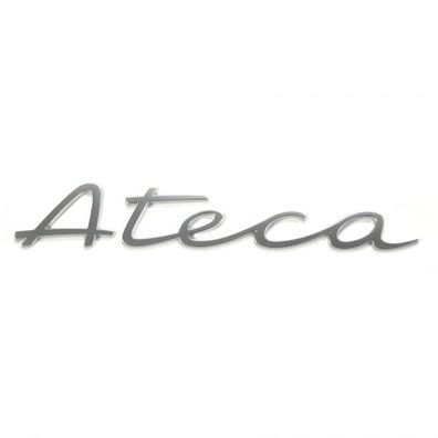 Original Seat Ateca Schriftzug Buchstaben Emblem Logo silber 575853687D3Q7