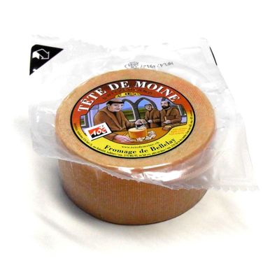 Tete de Moine AOP Käse 420g für Girolle Käsehobel halber Laib original