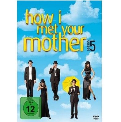 DVD Film "How I Met Your Mother Season 5" 5. Staffel mit alle 24 Episoden auf 3 Disc