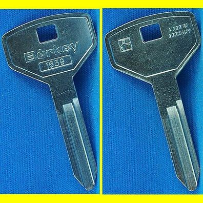 Schlüsselrohling Börkey 1659 für Briggs + Stratton, Yale / Chrysler, Jeep ...