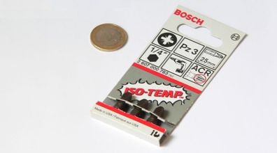 BOSCH Pozidriv-Bit PZ3x25