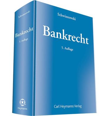 Bankrecht, Hans-Peter Schwintowski