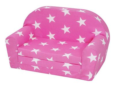 Kindersofa ausziehbar pink Kindercouch Sofa Couch Kinderzimmer Möbel Gästebett