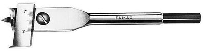 FAMAG 3505.001 Verstellbarer Zentrumbohrer, Ø=15 - 45 mm