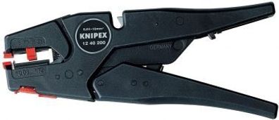 KNIPEX 1240200 Selbsteinstellende Abisolierzange, 200 mm