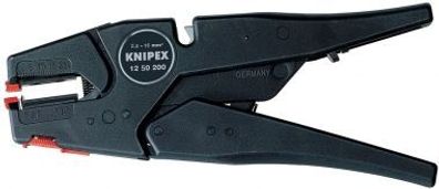 KNIPEX 1250200 Selbsteinstellende Abisolierzange, 200 mm