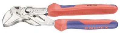 KNIPEX 8605180 Zangenschlüssel, Zange und Schraubenschlüssel, 180 mm