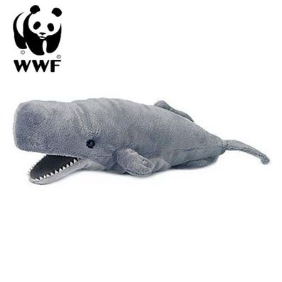 WWF Plüschtier Pottwal (28cm) lebensecht Kuscheltier Stofftier Wal Wassertier