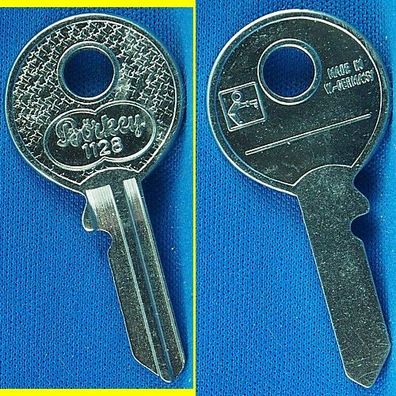 Schlüsselrohling Börkey 1128 für Henderson Profil R / Möbelzylinder + Stahlschränke