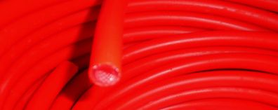 Wasserschlauch rot Heißwasser Druckschlauch 10mm je Meter 300f252-2 * 50 NEU