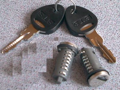 Zylinder 2x und 2 Schlüssel STS Zadi System Schließzylinder 759759b4 NEU