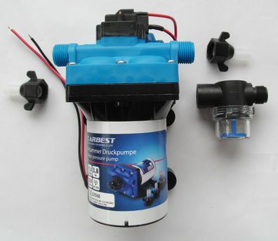 Wasserpumpe Carbest 12 V Druckwasser Pumpe 11,3 L 620560r NEU