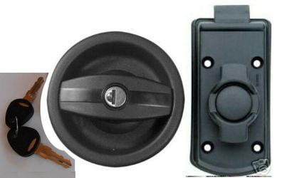 Türschloss + 2 Schlüssel STS für Wohnmobil mit Innenteil 35 bis 40mm 214f004 NEU