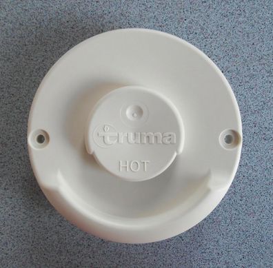 Wandkamin Außenteil ZR80 cremeweiß für Gas Heizung Boiler 4xxx Truma 309f682 NEU