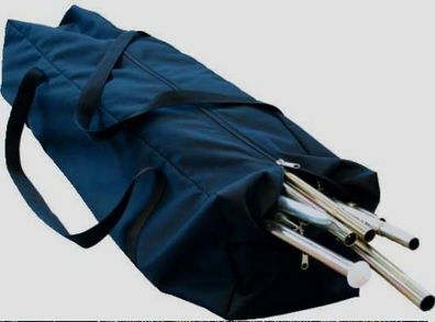 Tasche Zelttasche 120 x 25 x 23cm stabil schwarz für Zelt Gestänge 261075Lg NEU