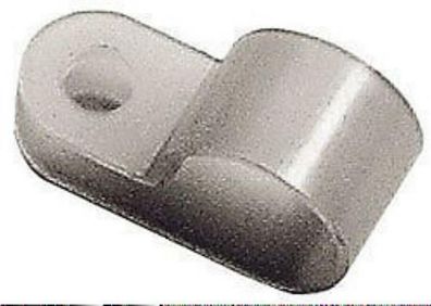 Befestigungsschelle 5x Kunststoff Schelle weiß 16mm r651570L100 NEU
