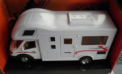 Reisemobil Wohnmobil Spielzeug weiß Rückzugsautomatik 77801m NEU
