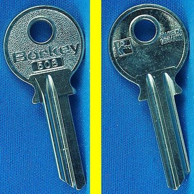 Schlüsselrohling Börkey 508 neu für versch. Ikon, Fortschritt Profil K 2 Automaten +