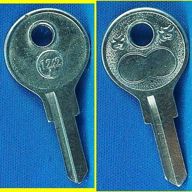 Schlüsselrohling Börkey 1242 1/2 für versch. Strebor - Möbelzylinder, Stahlschränke