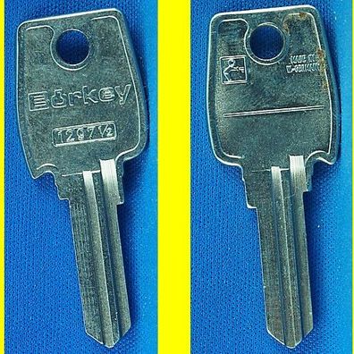 Schlüsselrohling Börkey 1297 1/2 für versch. L + F - Möbelzylinder, Stahlschränke