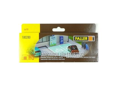 Faller H0 180280, Ladestation für E-Fahrzeuge, neu, OVP