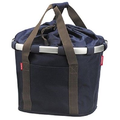 Klickfix Lenkerkorb Bikebasket Einkaufskorb Shopper dark blue Rixen&Kaul dunkelblau