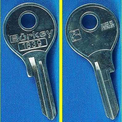 Schlüsselrohling Börkey 1839 für verschiedene MLM Briefkästen, Möbelzylinder