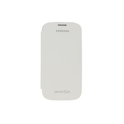 Samsung Flip Cover Schutzhülle Case für Samsung Galaxy S3 weiß