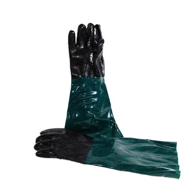 Sandstrahlhandschuhe 90l Sandstrahlgerät Handschuhe Sandstrahlkabine kurz