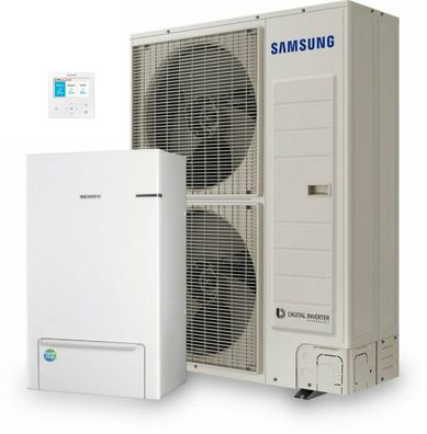 Split Wärmepumpe Samsung EHS Standard AE160ANYDEH/ EU / AE120AXEDEH/ EU 12 kW 1 Phase