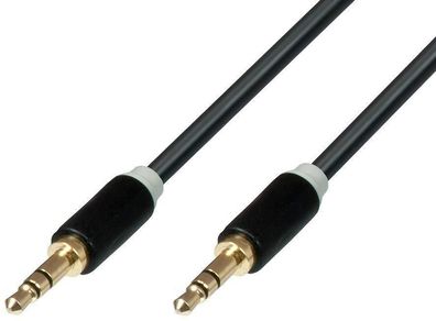 Networx Kabel Audio Anschlusskabel Klinke auf Klinke 0,5m schwarz