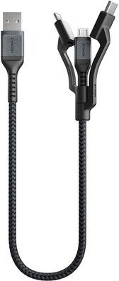 Nomad Kevlar Universal Cable 0,3 m Kabel schwarz