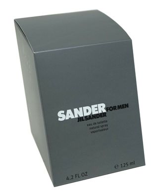 Jil Sander Sander for Men 125ml Eau de Toilette Spray für Herren