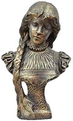 Büste Frau Statue Figur liebevoll Hand bemalt Deko