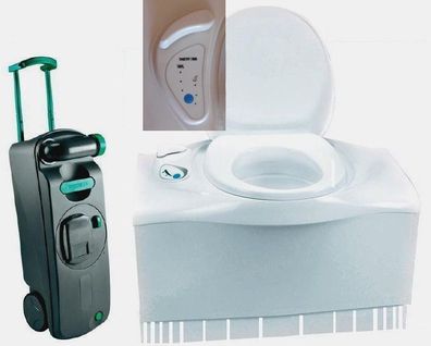 Thetford Cassetten Toilette C 402 RECHTS WC weiß Wasserstandanzeige 301f033-R NEU