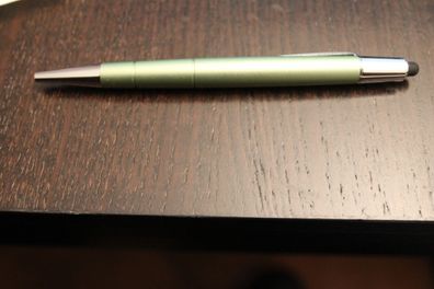 Touch Pen Kugelschreiber, matt-metallic, grünmetallic