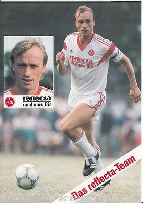 Anders Giske 1. FC Nürnberg 1987-88 Autogrammkarte + A 64386 OU