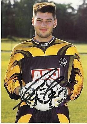 Christoph Müller 1. FC Nürnberg 1995/96 Autogrammkarte + A 64458
