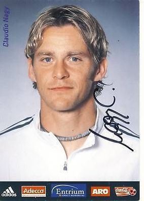 Claudio Nagy 1. FC Nürnberg 2002-03 Autogrammkarte + A 64521