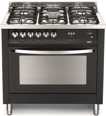 lofra- Rainbow - SINGLE OVEN 90 cm - PNMG 96 GVT/ C- Black- GAS / GAS