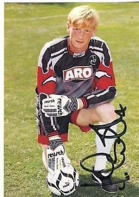 Harald Ebertz 1. FC Nürnberg 1995/96 Autogrammkarte + A 64460