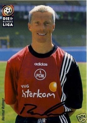 Helmut Rahner 1. FC Nürnberg 1998/99 Autogrammkarte + A 64476
